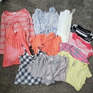 Huge lot of maternity tops